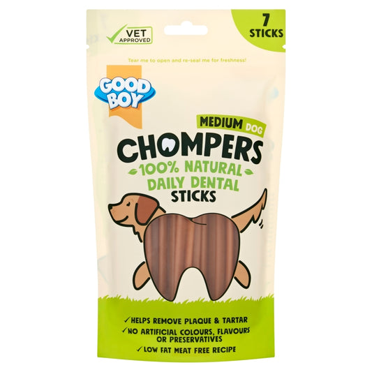 Good boy Goodboy Chompers Dental Sticks Medium 7/pk 210g