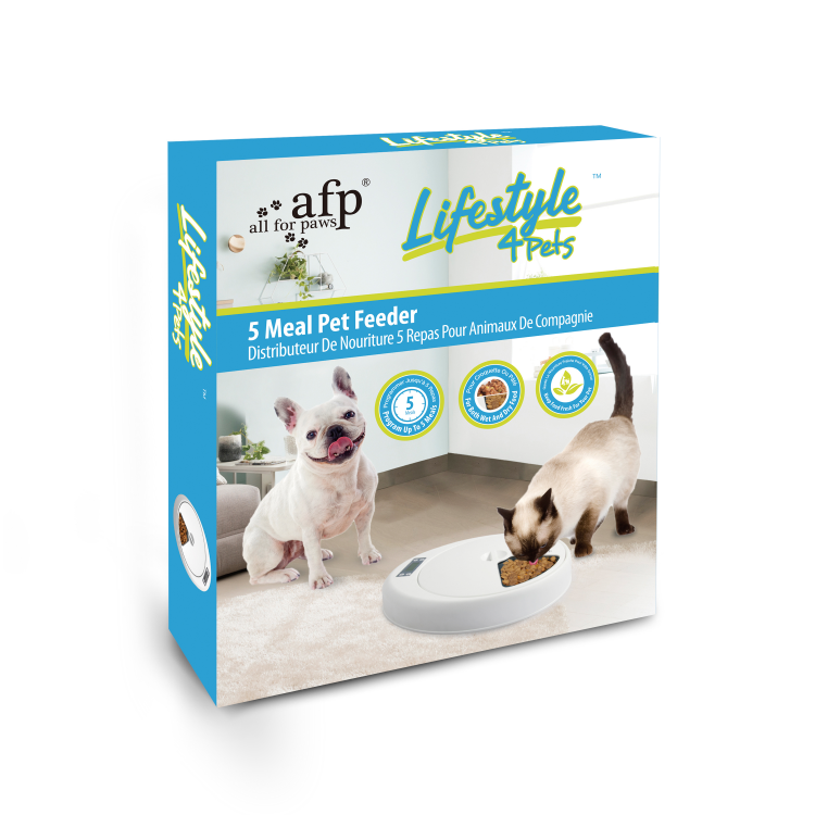 5-Meal Pet Feeder