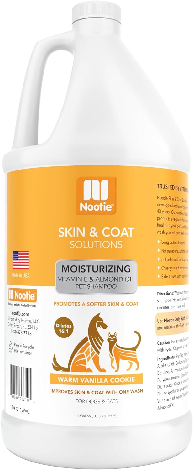 Nootie Shampoo Warm Vanilla Cookie gallon 3.78 L