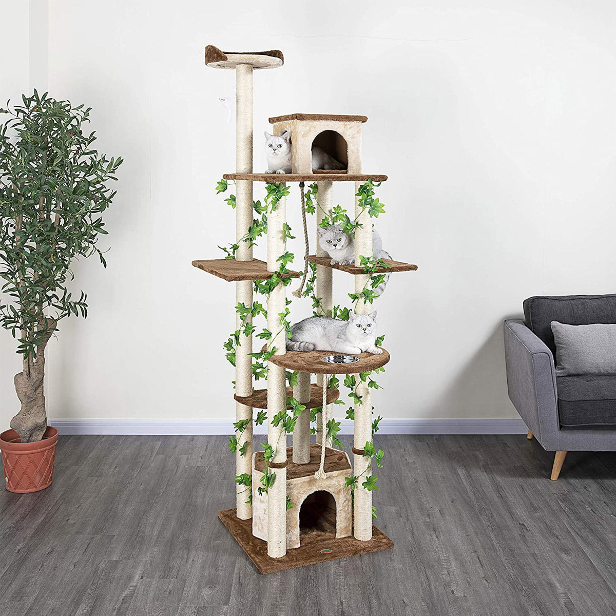 Go pet 85″ Forest Cat Tree