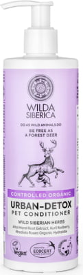 Wilda Siberica. Controlled Organic, Natural & Vegan Urban-detox pet conditioner, 400 ml