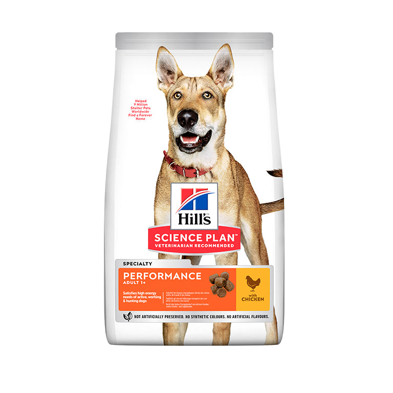 Hill’s Science Plan Performance Adult Dog Food With Chicken (14kg)