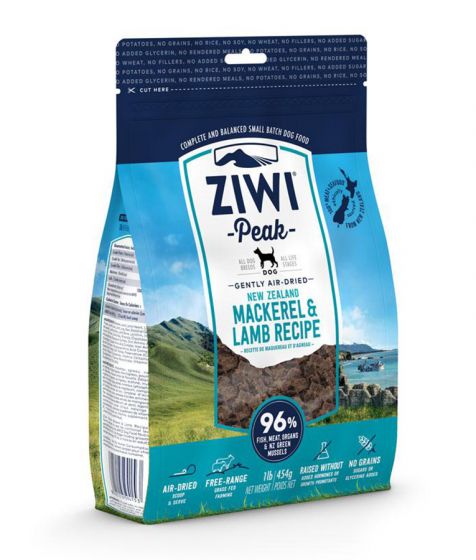 ZiwiPeak Air Dried Mackerel & Lamb 1Kg