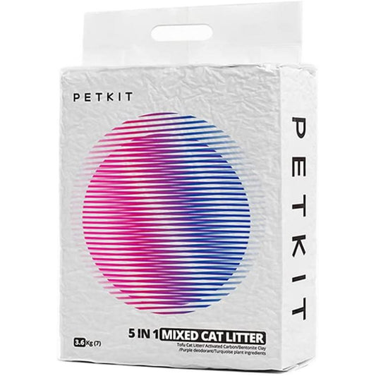 PETKIT "5 IN 1 MIXED" CLUMPING CAT LITTER - UNSCENTED