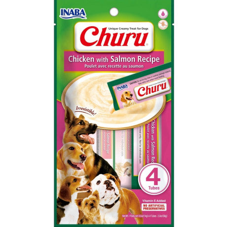 Churu Chicken With Salmon Recipe 56G/4 Sticks Per Pack