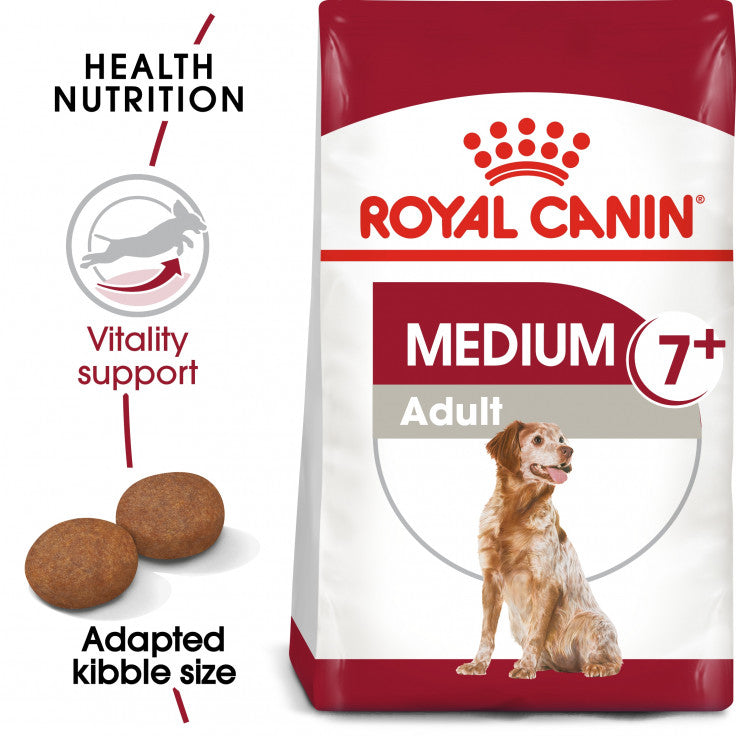 Royal Canin MEDIUM ADULT 7+ 10 KG