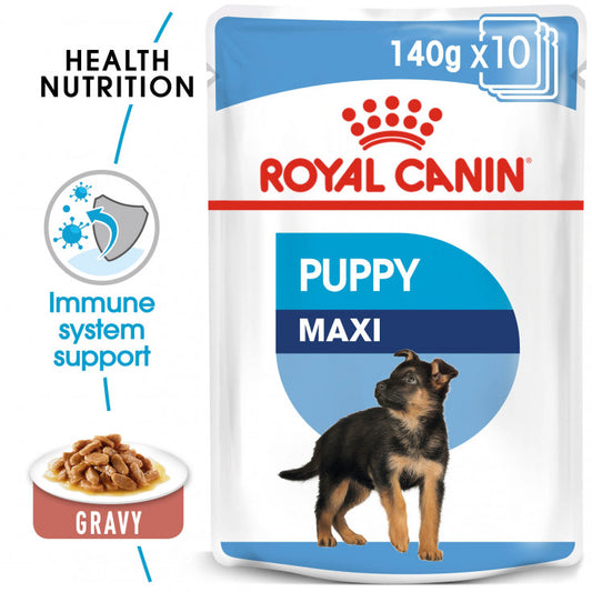 Royal Canin MAXI PUPPY (WET FOOD - POUCHES)