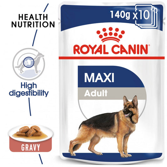 Royal Canin MAXI ADULT (WET FOOD - POUCHES)