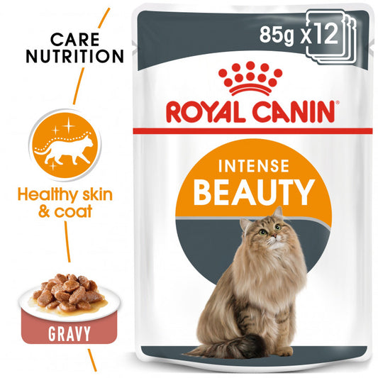 FELINE CARE NUTRITION INTENSE BEAUTY GRAVY (WET FOOD - POUCHES)