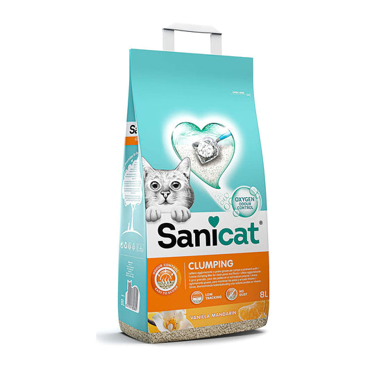 Sanicat Cat Litter Duo Ultra Clumping, 8 L