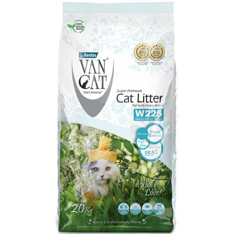 Van Cat White Compact Clumping Natural 20Kg